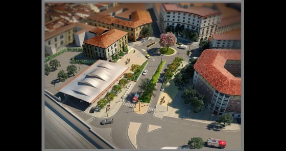 Progetto restyling di piazza delle Cure