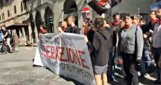 25 aprile: tensione a Firenze, 4 arrestati