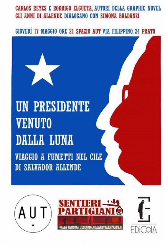 Spazio Aut, Prato: incontro con gli autori cileni della graphic novel “Gli anni di Allende”