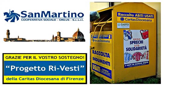 Progetto di raccolta abiti usati ‘Ri-Vesti’