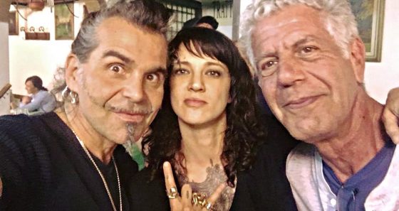Piero Pelù omaggia Anthony Bourdain