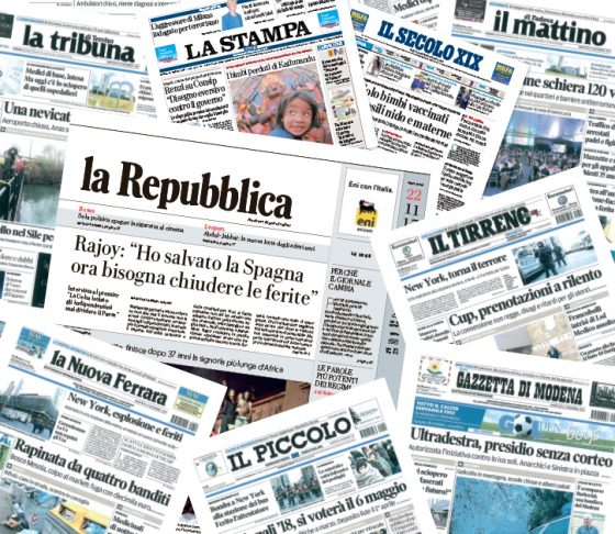 Suicidio in nel centro stampa, sciopero testate locali Gedi