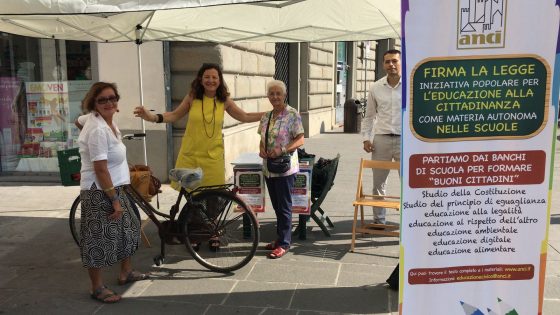 Da Firenze parte la raccolta firme su pdl educazione cittadinanza