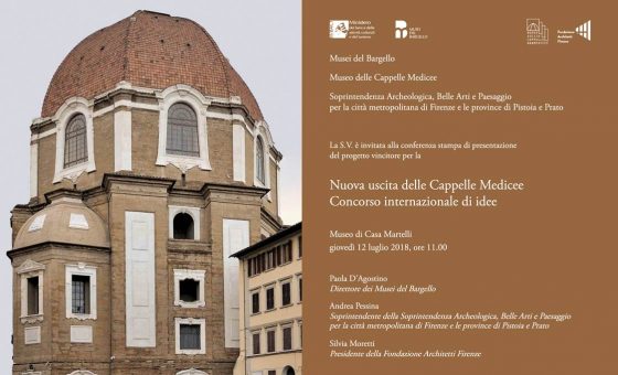 Nuova uscita Cappelle Medicee: presentato progetto vincitore