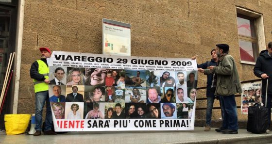 Strage Viareggio:familiari vittime, fateci assistere processo