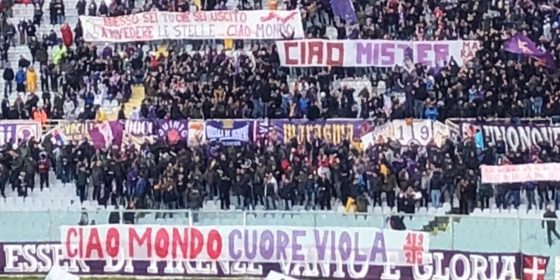 Mondonico: minuto di silenzio, il Franchi ricorda il suo ”Cuore Viola”