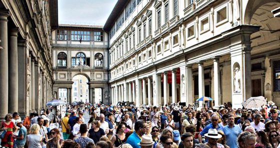 Gli ingressi nei primi 100 musei mondiali sono calati del 77%