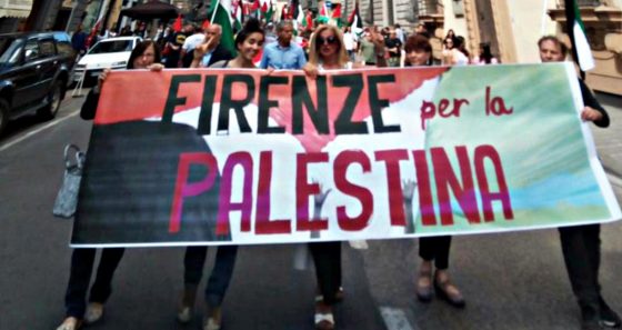 Firenze, sabato  corteo regionale per la Palestina