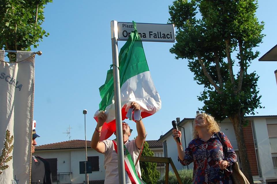 Cascina intitola una piazza a Oriana Fallaci