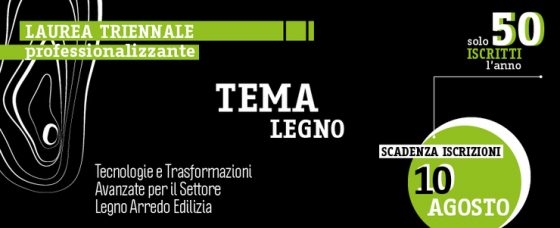 Università di Firenze: nuova laurea per professionisti del legno arredo