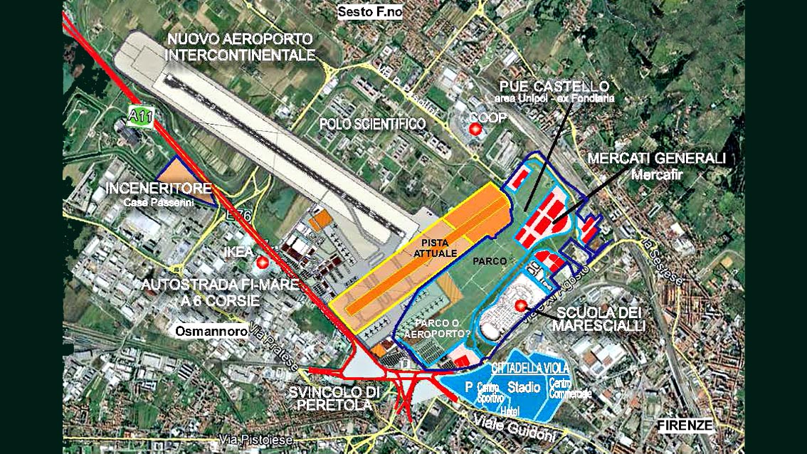 NO Aeroporto, appello ai partecipanti alla conferenza dei servizi www