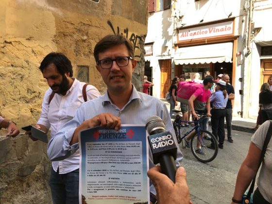 Nardella, ordinanza ‘antipanino’: sopralluogo oggi in Via de’ Neri