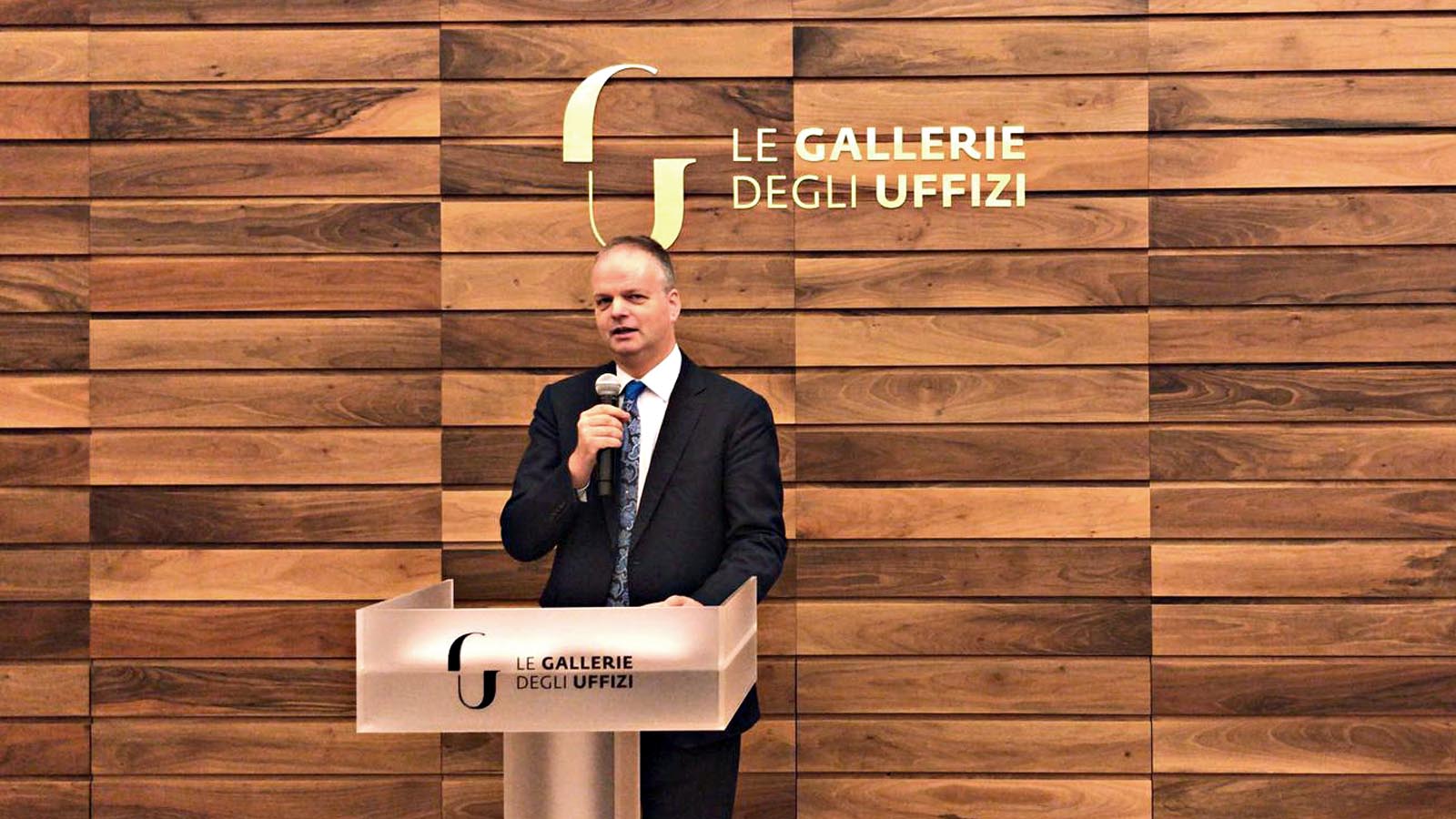 Il direttore della Galleria degli Uffizi Eike Schmidt