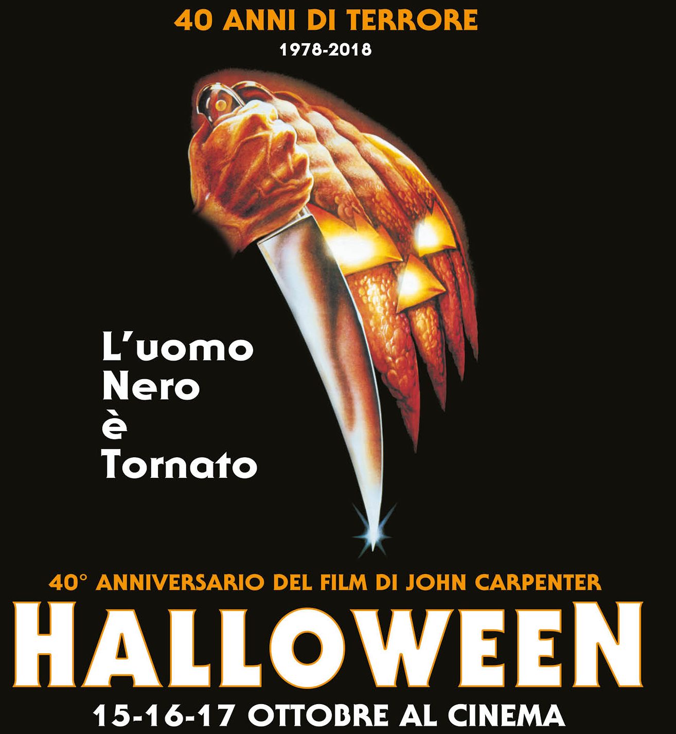 Halloween – La notte delle streghe torna al cinema in Toscana