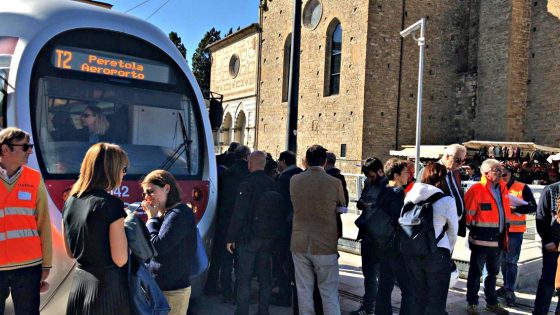 Prima corsa di prova per la linea 2 della tramvia