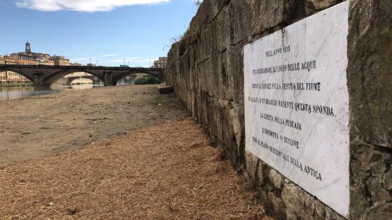 Firenze: restaurata targa 1818 a Pescaia Santa Rosa