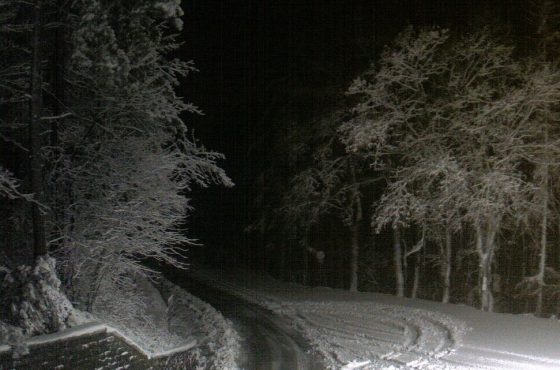 Maltempo in Toscana: neve nell’Aretino, forti piogge in Maremma