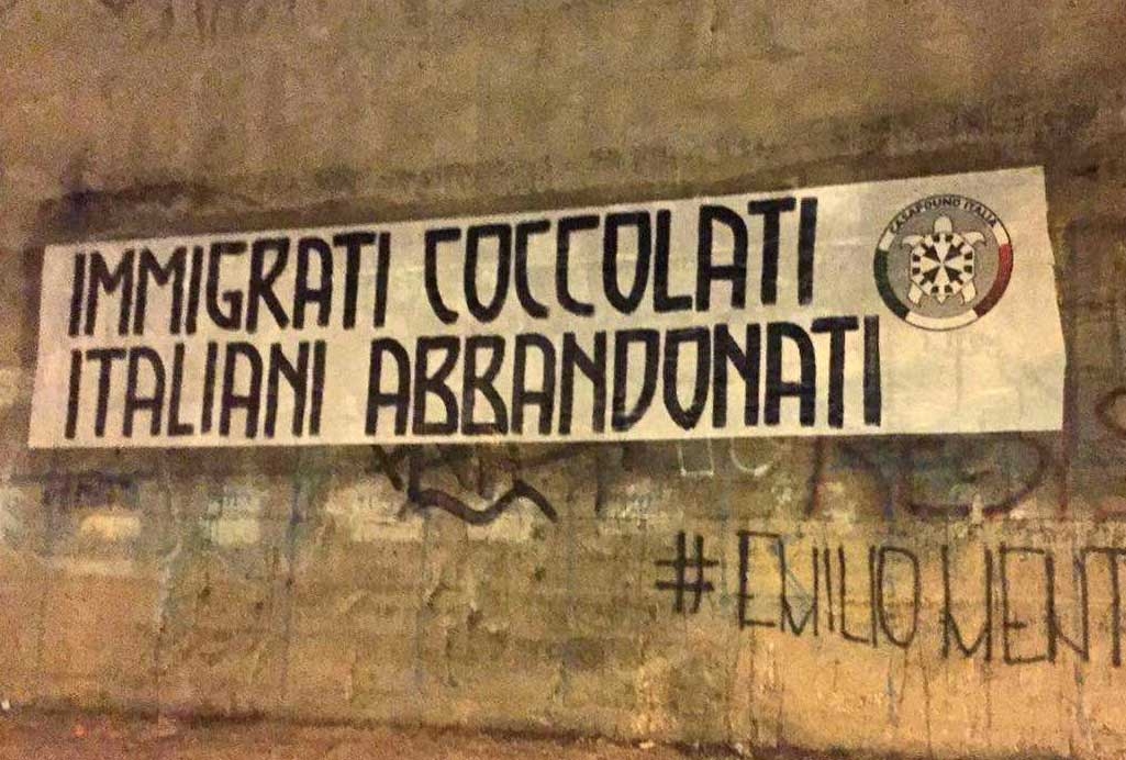 Anpi Firenze contro banchini CasaPound