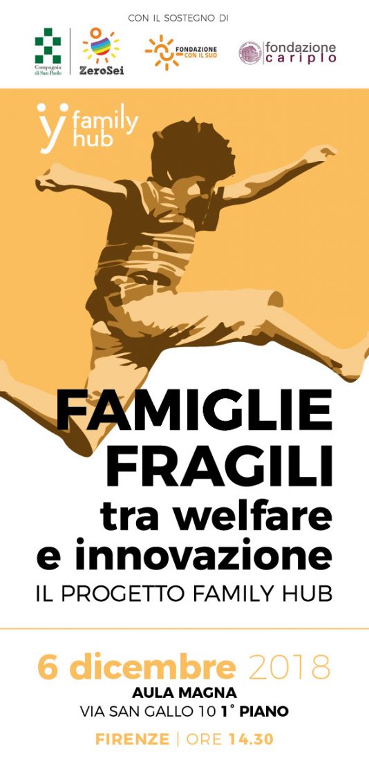 Family Hub a Firenze: “Famiglie fragili, tra welfare e innovazione”