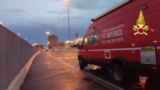 Vigili del Fuoco della Toscana a Catania per terremoto