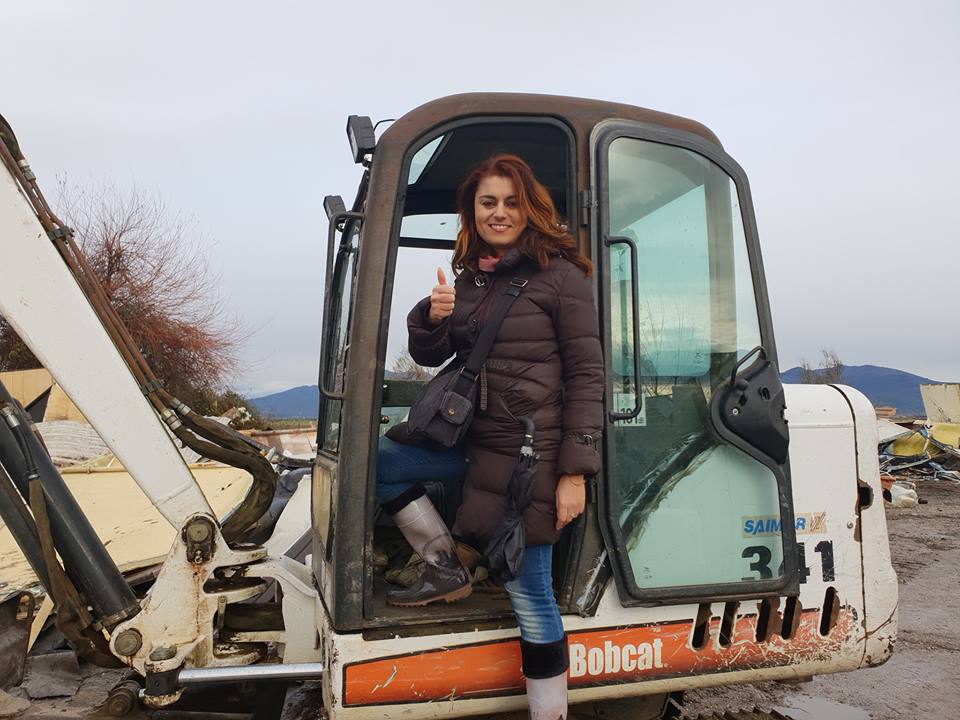 la coordinatrice della lega Nord Toscana, Susanna Ceccardi