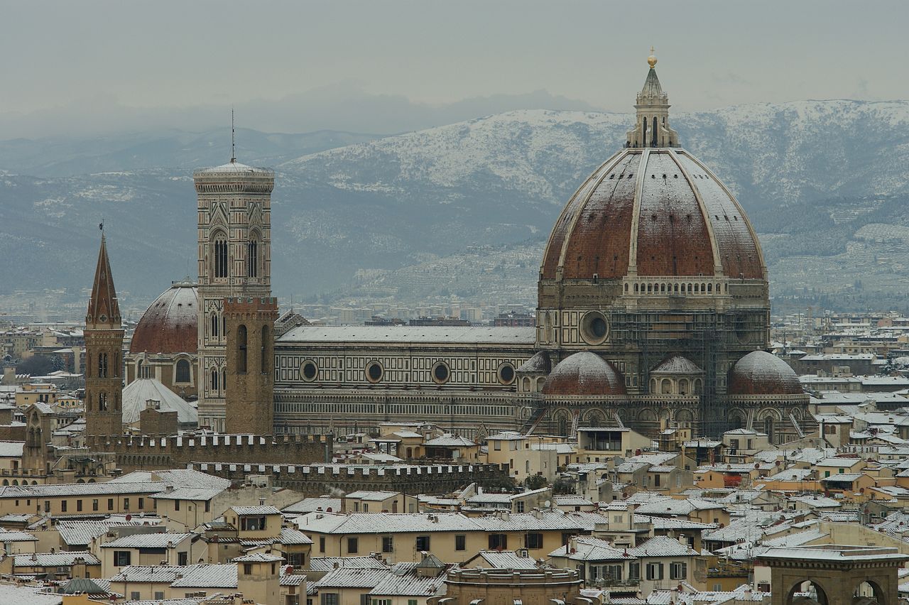 neve duomo firenze