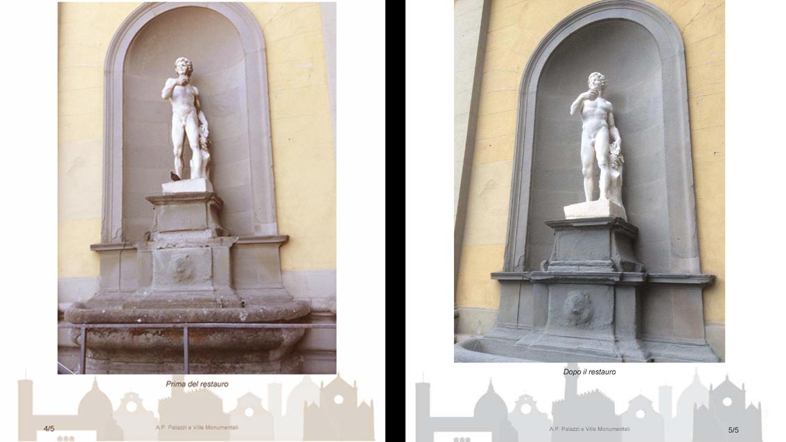 Terminato restauro Fontana del Bacchino