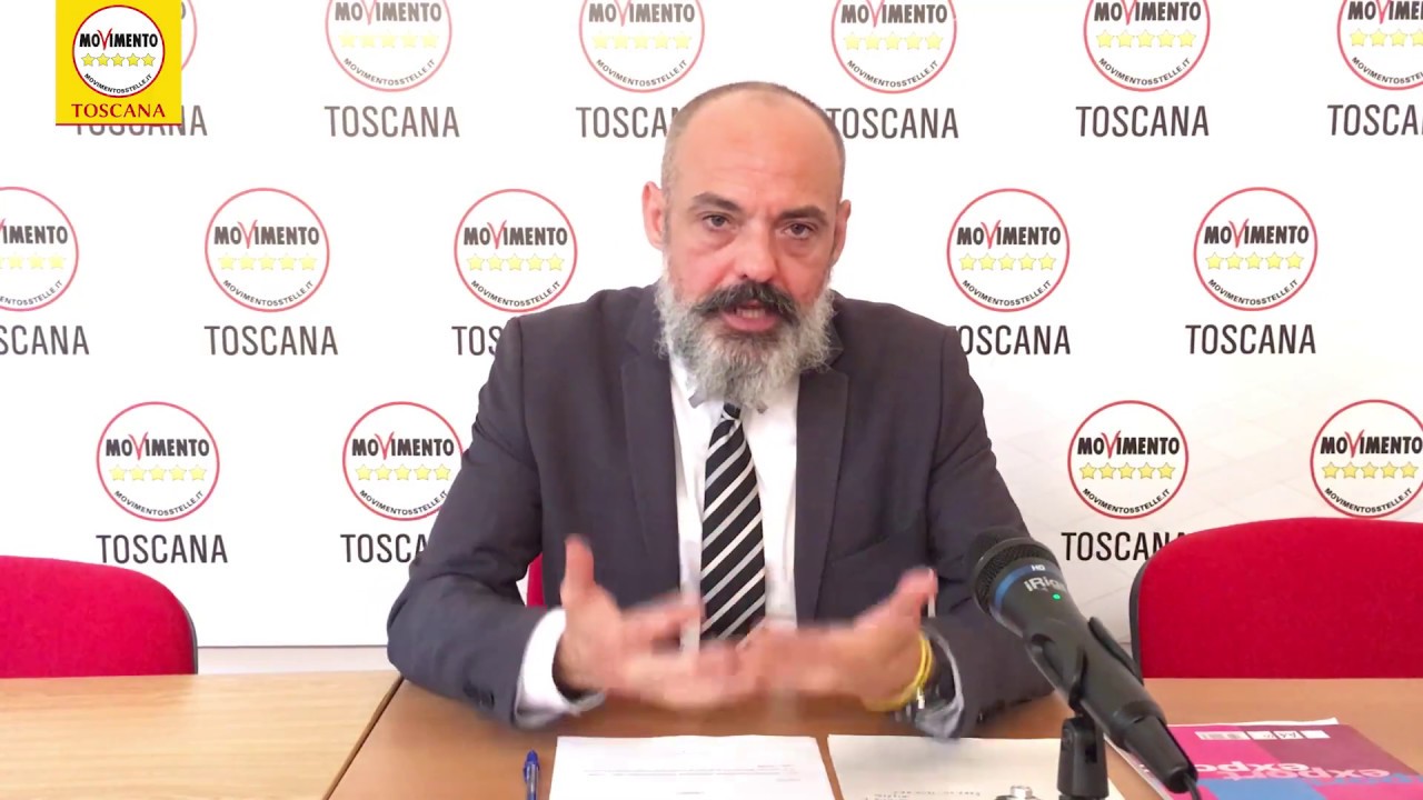 Gabriele Bianchi, capogruppo M5S in Toscana