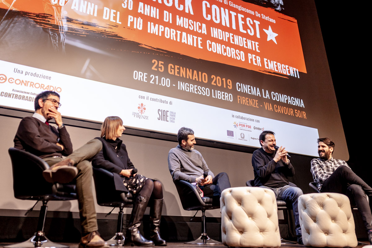 proiezione Rock Contest