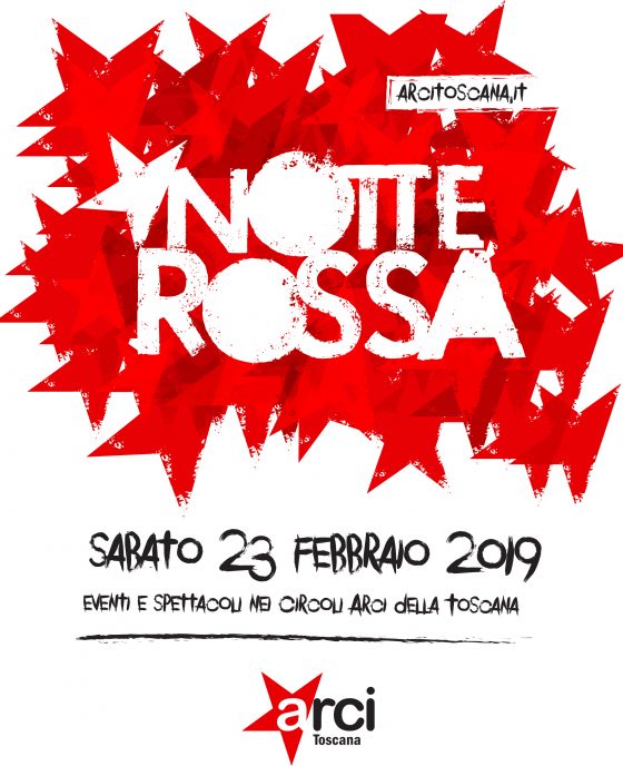 Notte Rossa di Arci Toscana, eventi in tutta la regione