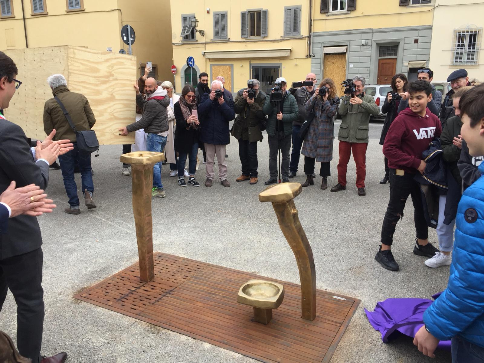 In piazza del Carmine il fontanello di un giovane designer fiorentino