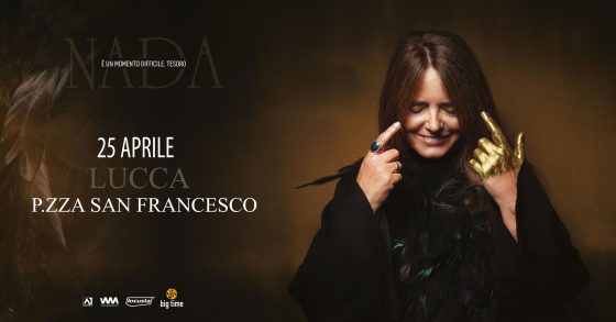 25 aprile con Nada in concerto a Lucca
