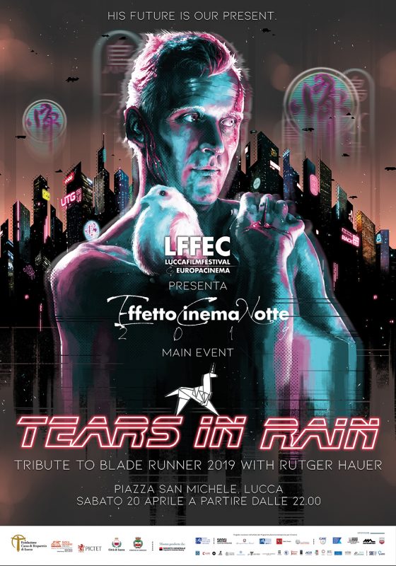 Un grande set a cielo aperto per l’omaggio a Blade Runner di Effetto Cinema Notte