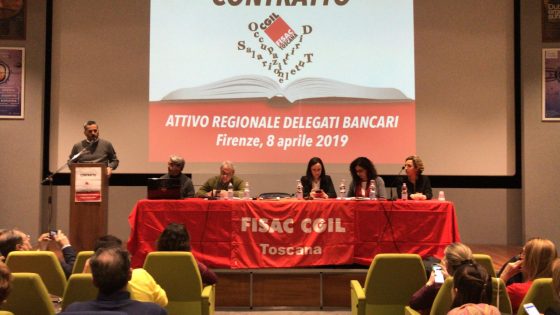 Lavoratori del credito riuniti in Toscana per ‘redistribuzione e recupero diritti”