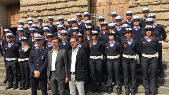 Presentati i nuovi 47 agenti Municipale