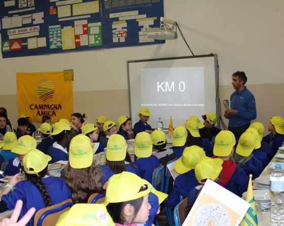 Quarrata (PT): una scuola studia in giardino con “Campagna Amica”