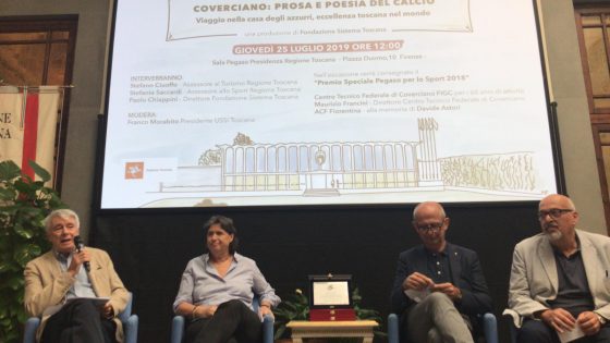 Premio Pegaso per Coverciano ma anche per Davide Astori