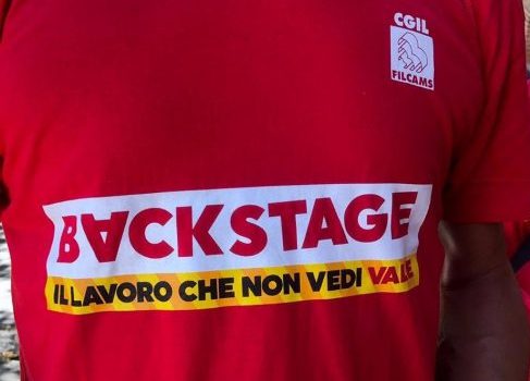 filcams cgil la campagna Back stage