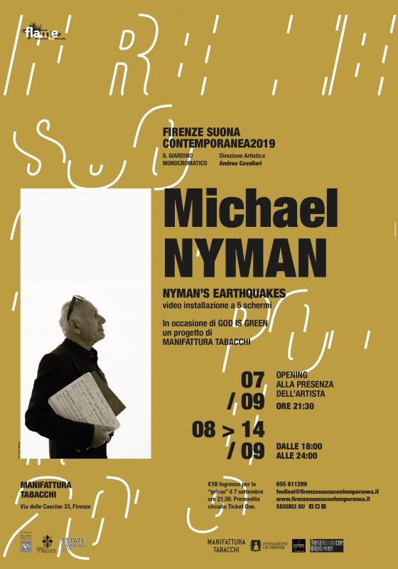 Nyman’s Earthquakes per Firenze Suona Contemporanea2019