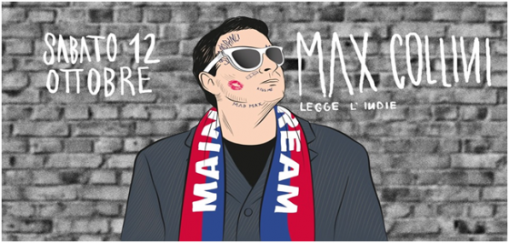 L’ironia di “Max Collini legge l’indie” al The Cage di Livorno
