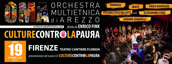 “Culture contro la paura” con l’Orchestra Multietnica di Arezzo