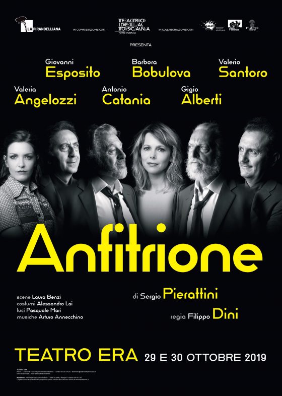 Teatro Era, si inaugura la stagione con la prima nazionale di “Anfitrione”