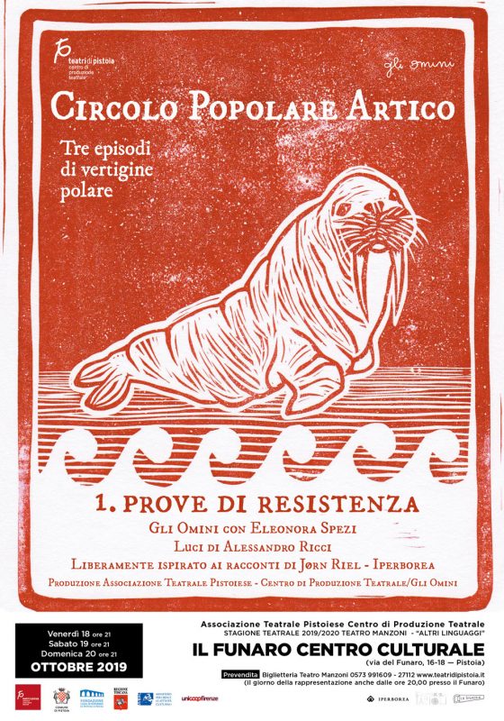 Pistoia, ‘Gli Omini’: prima nazionale di “Circolo Polare Artico”