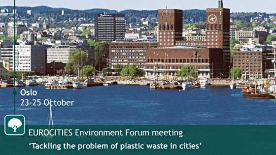 Firenze plastic-free, assessora Del Re a Oslo per firmare il patto