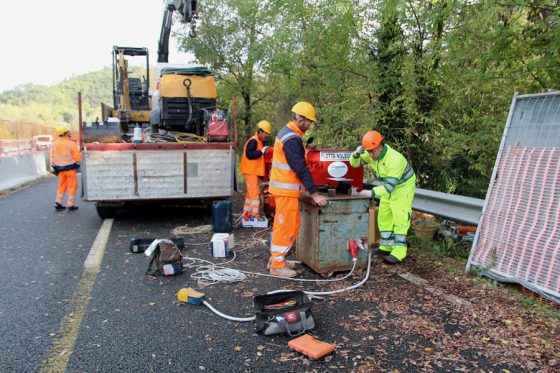 Autopalio: cantiere riaperto dopo quasi tre anni