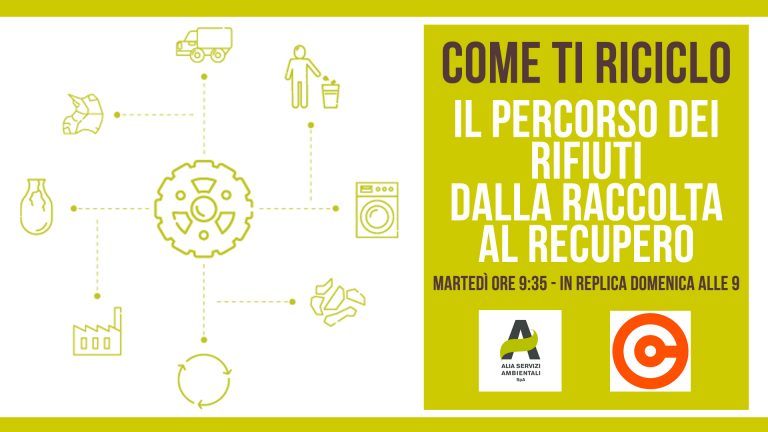 “COME TI RICICLO: IL PERCORSO DEI RIFIUTI, DALLA RACCOLTA AL RECUPERO”