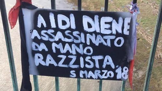 Ponte Vespucci: riscritta la targa in memoria di Idy Diene