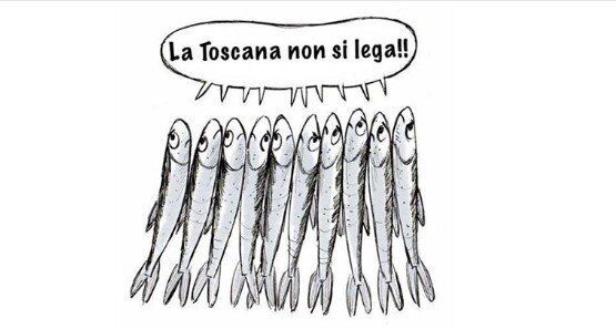 Salvini a cena e le ‘sardine’ in piazza il 30 novembre a Firenze