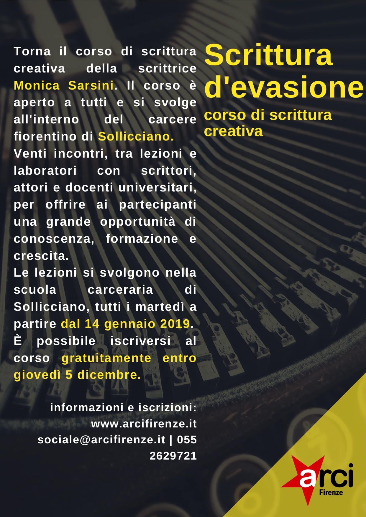 scrittura d'evasione