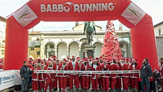 Successo per la 2a edizione della ‘Babbo Running’